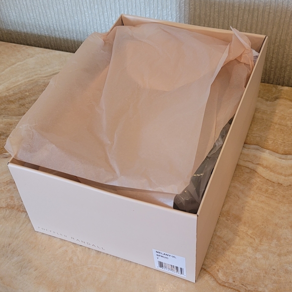 Loeffler Randall Melany Velvet Bow Heeled Platform Sandals - Picture 11 of 17